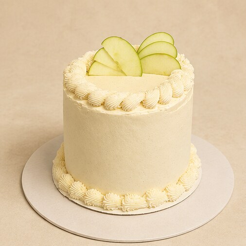 Green Apple Crown cake