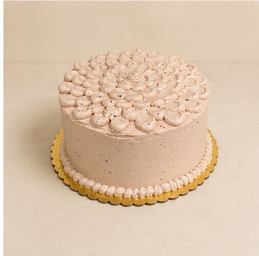 Berry Blossom Rosette cake