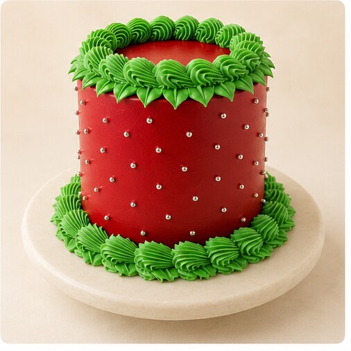 Strawberry Jewel cake